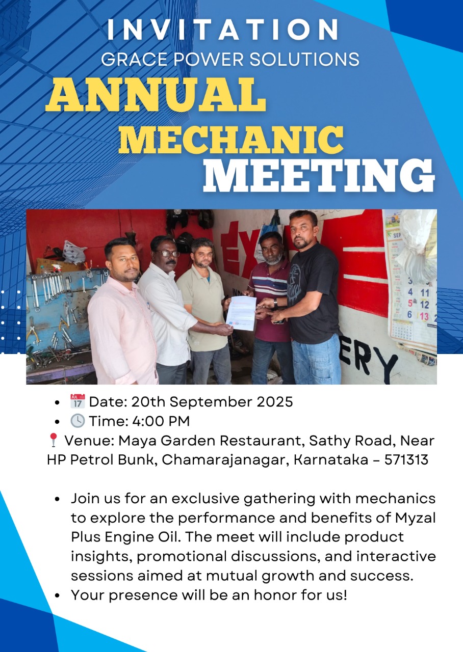Annual Mechanic Meeting 2025